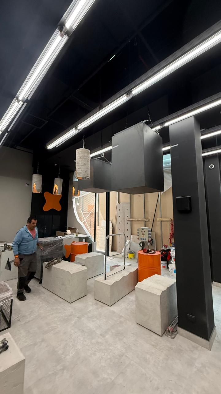 Cubo LED PixelRobot terminado — LedService Chile